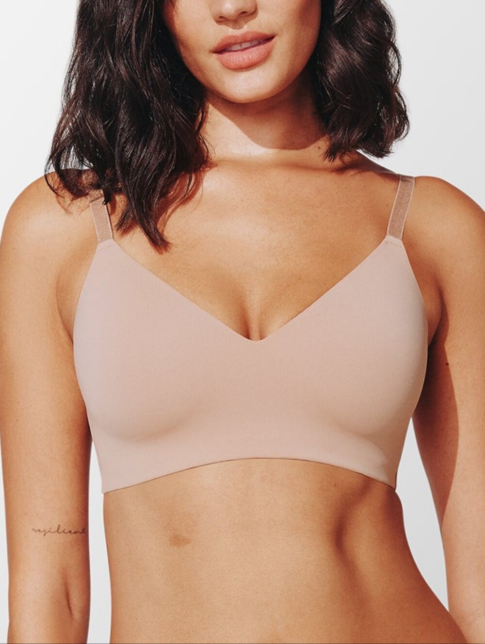 ThirdLove▪️24/7 Classic Wireless T-Shirt Bra in 1X- 40B & 40C Beige Tan